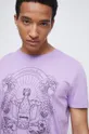 fialová Bavlnené tričko Fantasy Resort
