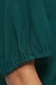 Bluzka damska z wiskozy kolor zielony