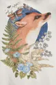 Bavlnená mikina dámska Graphics Series, béžová farba