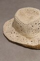Kapelusz damski pleciony kolor beżowy RS23.CAD719 beżowy RS23