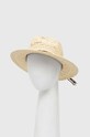 Akcesoria Kapelusz damski pleciony kolor beżowy RS23.CAD905 beżowy