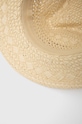 Kapelusz damski pleciony kolor beżowy RS23.CAD905