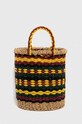 Kosz pleciony handmade kolor multicolor RS23.DEU502 multicolor RS23