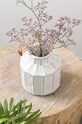 Wazon dekoracyjny ceramiczny kolor beżowy beżowy RS23.DEU606