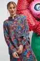 multicolor Koszula damska wzorzysta kolor multicolor Damski