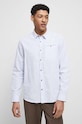 Ľanová košeľa pánska modrá RS23.KDM050