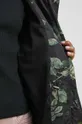 Płaszcz damski wzorzysty kolor czarny