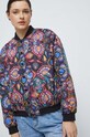 Kurtka bomber damska wzorzysta kolor multicolor multicolor RS23.KUD302