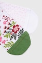 Skarpetki damskie bawełniane w kwiaty (2-pack) kolor multicolor RS23.LGD802 multicolor RS23