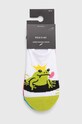 Odzież Skarpetki damskie bawełniane z motywem żaby (3-pack) kolor multicolor RS23.LGD909 multicolor