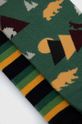 Skarpetki męskie bawełniane z motywem gór (2-pack) kolor multicolor multicolor