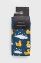 Odzież Skarpetki męskie bawełniane w kaczki (2-pack) kolor multicolor RS23.LGM301 multicolor