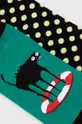 Ponožky pánske zelená