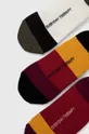 Ponožky pánske bordová farba burgundské