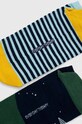 Skarpetki bawełniane męskie z motywem ufo (2-pack) kolor multicolor RS23.LGM507 multicolor RS23