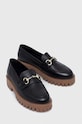 Obuwie Medicine mokasyny skórzane RS23.OBD207 czarny