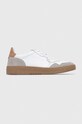 Sneakersy męskie ze skóry naturalnej kolor biały RS23.OBM202 biały RS23