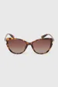 Okulary damskie przeciwsłoneczne z polaryzacją kolor brązowy Oprawki: 90 % Poliwęglan, 10 % Miedź, Szkła: 100 % Poliwęglan