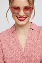 Okulary damskie przeciwsłoneczne kolor multicolor gradientowa multicolor RS23.OKD701