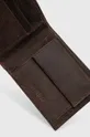 Kožená peněženka hnědá barva  Hlavní materiál: 100 % Přírodní kůže Podšívka: 100 % Polyester