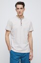 Medicine polo z elastanem beżowy RS23.POM304