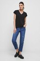 Jeansy damskie straight kolor niebieski RS23.SJD503 niebieski RS23