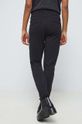 Spodnie dresowe damskie gładkie kolor czarny 95 % Bawełna, 5 % Elastan