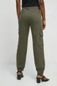 Spodnie damskie jogger kolor zielony 98 % Bawełna, 2 % Elastan