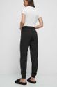 Spodnie damskie gładkie kolor czarny Materiał zasadniczy: 100 % Lyocell, Inne materiały: 100 % Bawełna