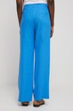 Ľanové nohavice dámske RS23.SPD800 modrá RS23