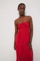 Βαμβακερό φόρεμα Medicine κόκκινο