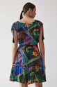 Odzież Sukienka wzorzysta damska kolor multicolor RS23.SUD905 multicolor