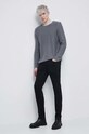 Bombažen pulover Medicine RS23.SWM012 siva RS23