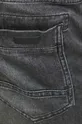 czarny Szorty męskie jeansowe kolor czarny