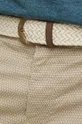 beżowy Szorty męskie z drobnym wzorem kolor beżowy