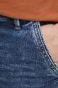 granatowy Szorty męskie jeansowe kolor granatowy
