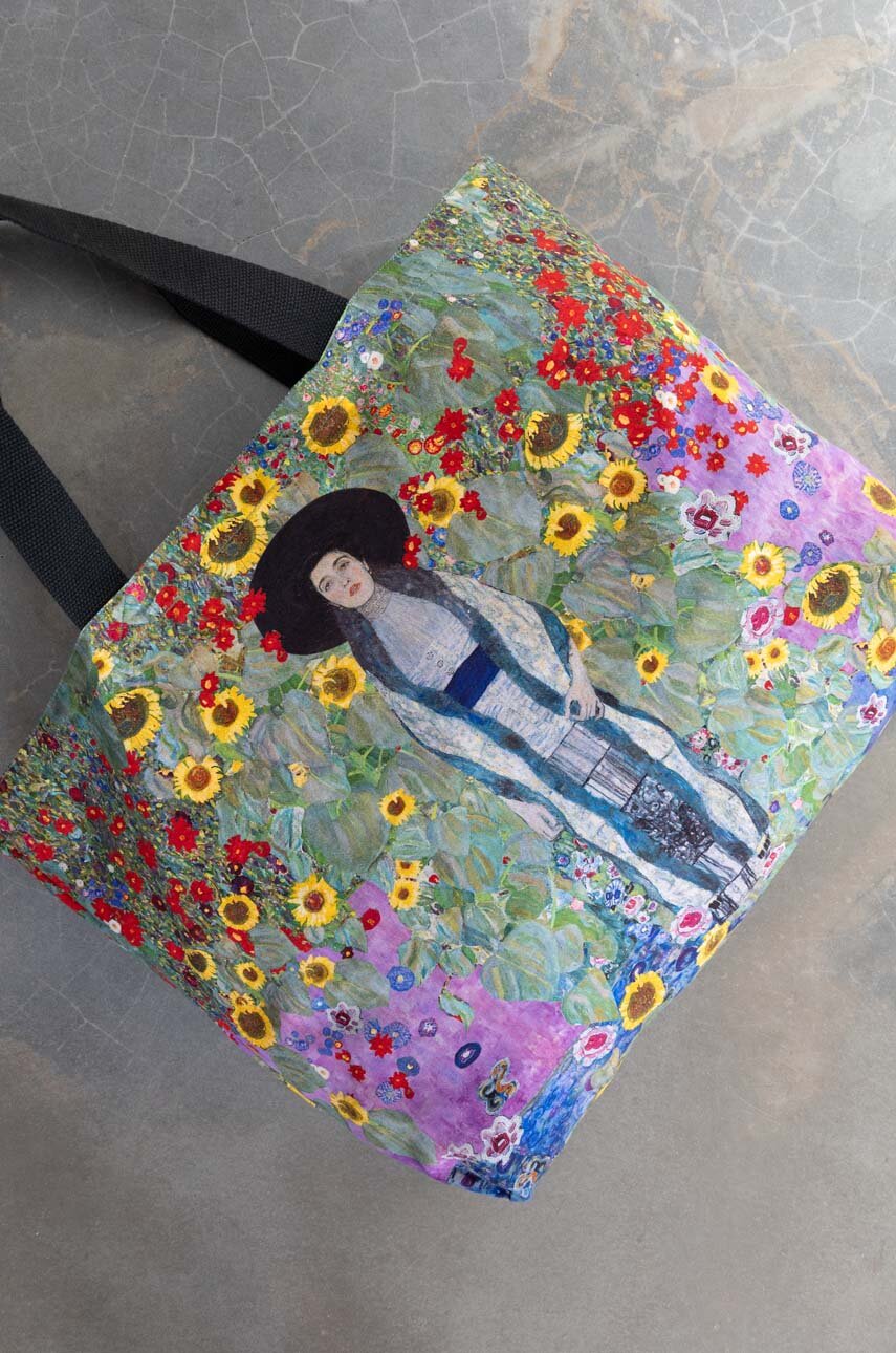 Torba bawełniana Eviva L'arte kolor multicolor multicolor