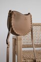 Torebka damska ze skóry ekologicznej kolor beżowy imitacja skóry licowej beżowy RS23.TODB04