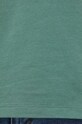 T-shirt bawełniany damski gładki z domieszką elastanu kolor zielony RS23.TSD030 zielony