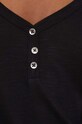 T-shirt damski gładki kolor czarny RS23.TSD090 czarny