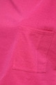 T-shirt bawełniany damski gładki kolor różowy RS23.TSD091 różowy