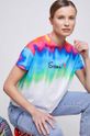 T-shirt bawełniany damski z kolekcji WOŚP x Medicine kolor multicolor Damski