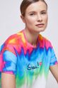 T-shirt bawełniany damski z kolekcji WOŚP x Medicine kolor multicolor