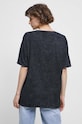 Oblečenie Bavlnené tričko dámske šedá farba RS23.TSD402 sivá