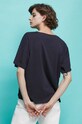 T-shirt bawełniany damski Medicine Artists kolor szary RS23.TSD451 szary RS23