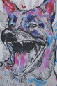T-shirt bawełniany damski Medicine Artists kolor szary RS23.TSD457 szary