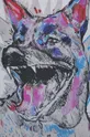 T-shirt bawełniany damski Medicine Artists kolor szary Damski