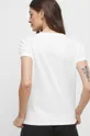 Bavlnené tričko dámske biela farba <p> 100 % Bavlna</p>