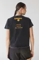 T-shirt bawełniany damski Garfield kolor szary 100 % Bawełna