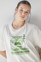 T-shirt bawełniany damski Star Wars kolor beżowy RS23.TSD956 beżowy